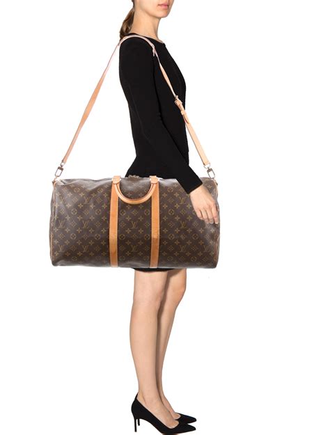 louis vuitton keepall bandouliere monogram